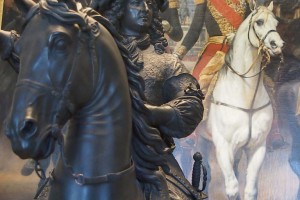 Versailles man on a horse